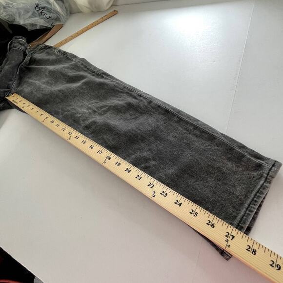 Levi's Made & Crafted Marker Tapered Black Acid Wash Cotton Blend Jeans Sz 26 - Picture 9 of 10